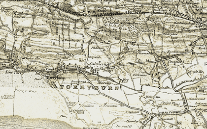 Old map of Cairneyhill in 1904-1906