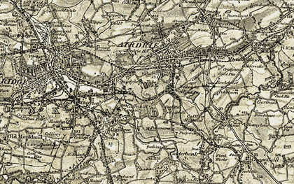 Old map of Cairnhill in 1904-1905