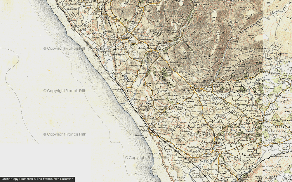 Old Maps of Sellafield Sta, Cumbria - Francis Frith