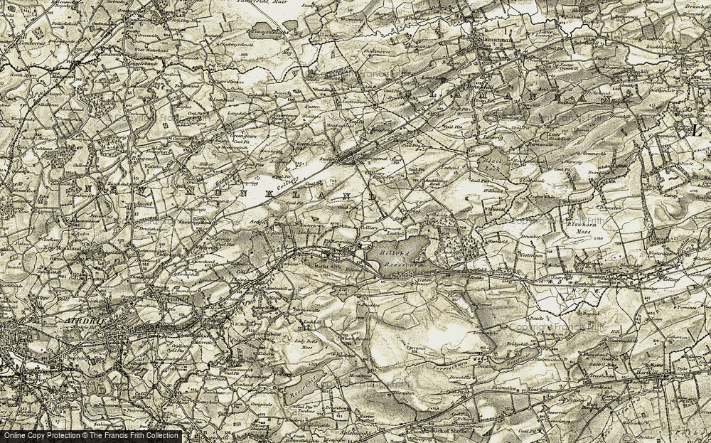 Old Maps of Caldercruix, Strathclyde - Francis Frith