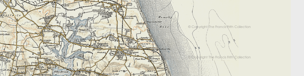 Old map of California in 1901-1902