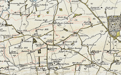 Old map of Dewley Hill in 1901-1903