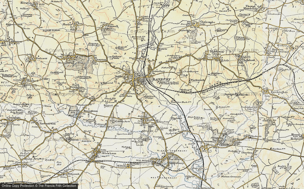 Old Map of Calthorpe, 1898-1901 in 1898-1901