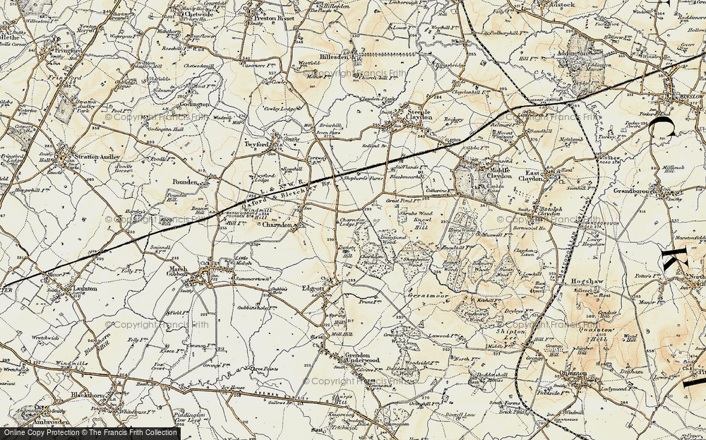 Old Map of Calvert, 1898-1899 in 1898-1899
