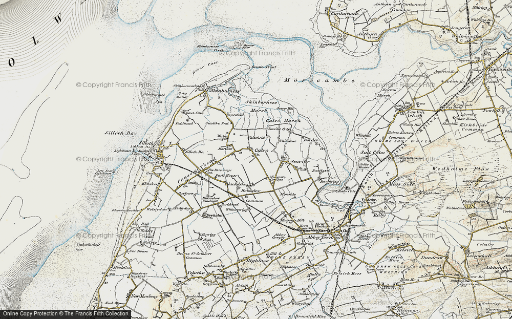 Old Map of Calvo, 1901-1904 in 1901-1904