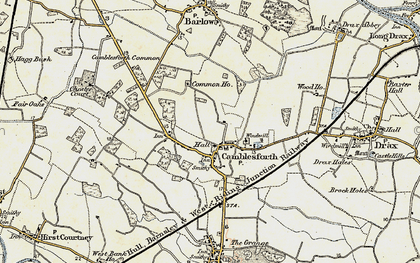 Old map of Camblesforth in 1903