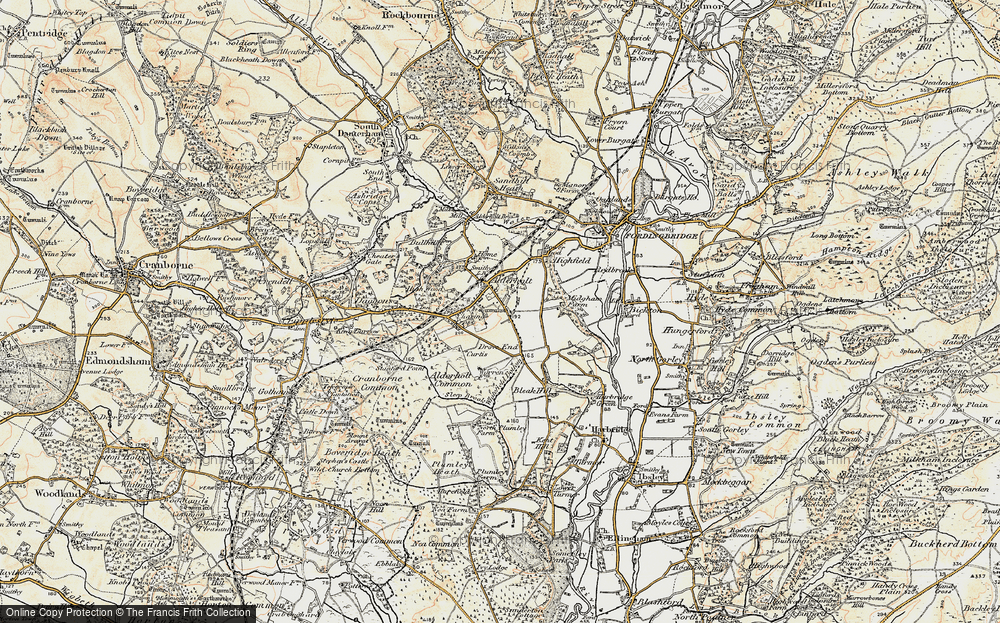 Old Map of Camel Green, 1897-1909 in 1897-1909