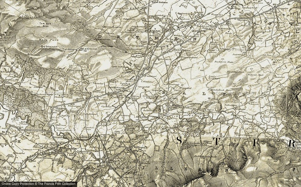 Old Map of Camoquhill, 1904-1907 in 1904-1907