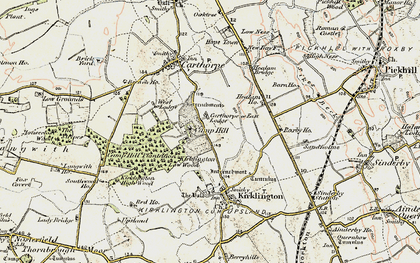 Old map of Camp Hill in 1903-1904