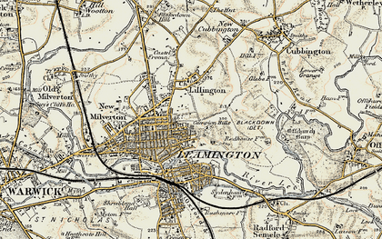 Old map of Campion Hills in 1901-1902