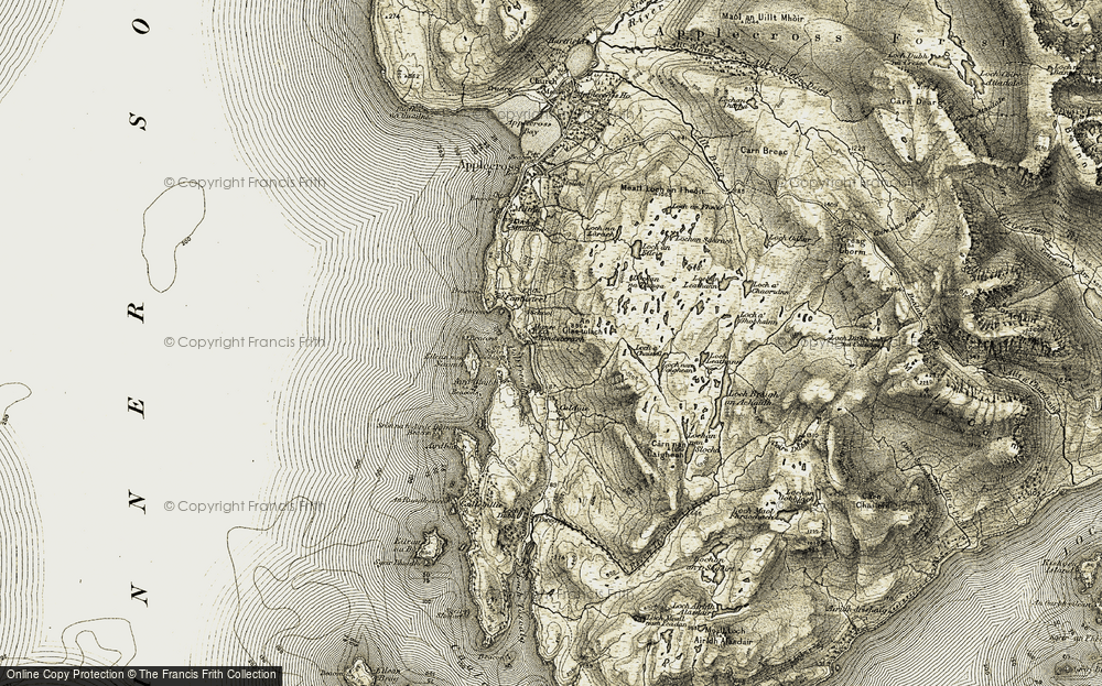 Camusterrach, 1908-1909