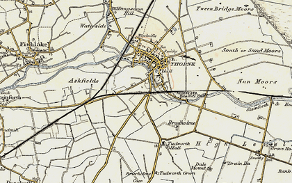 Old map of Canal Side in 1903