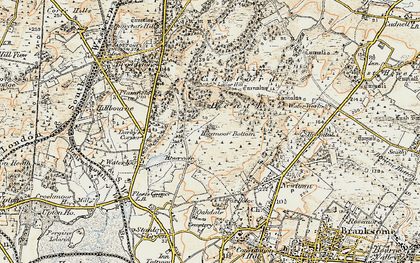 Canford Heath 1897 1909 Rnc660583 Index Map 