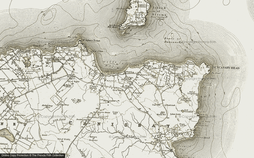 Canisbay, 1911-1912