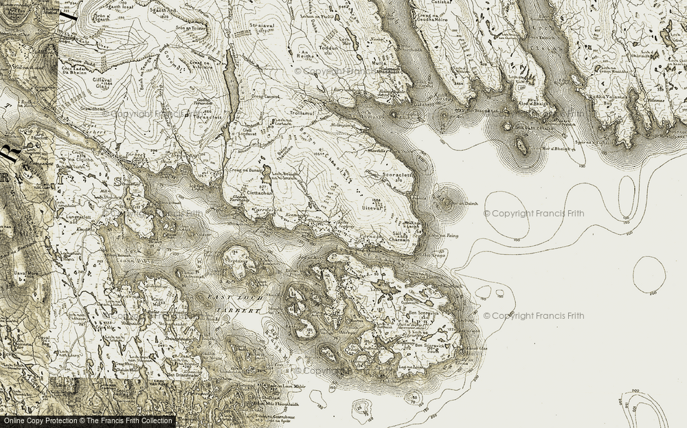 Caolas Scalpaigh, 1908-1911