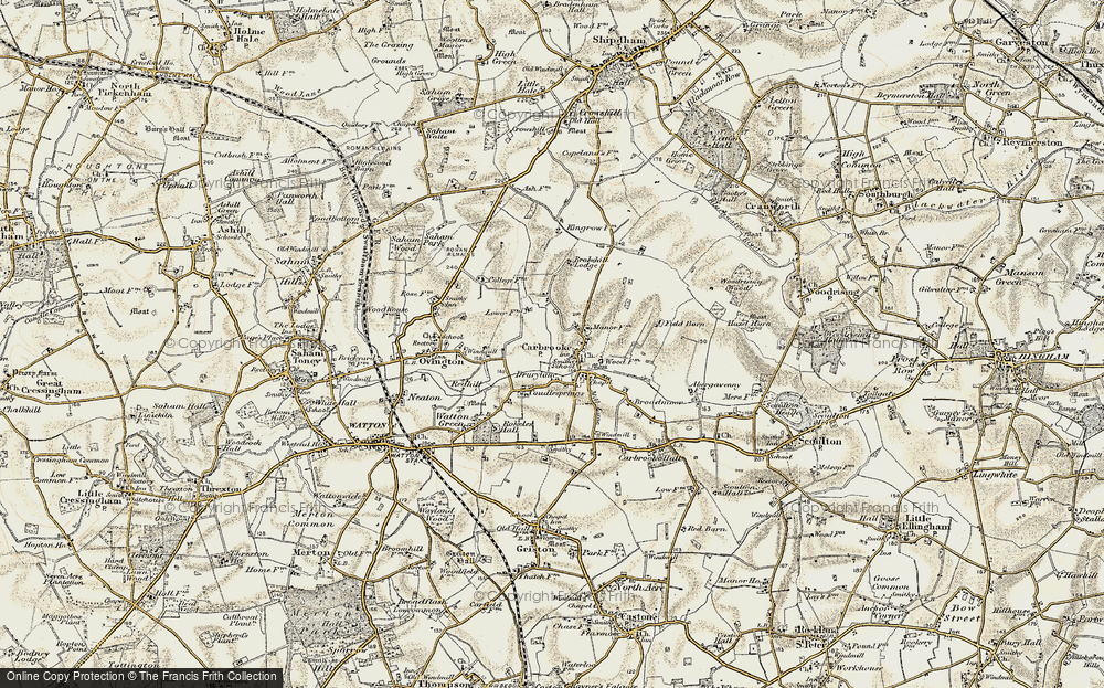 Carbrooke, 1901-1902