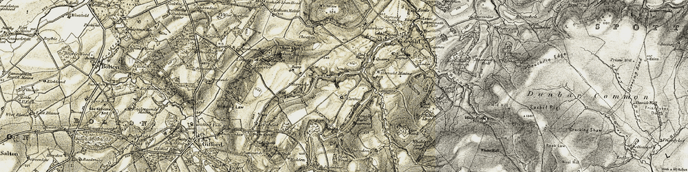 Old map of Linplum Ho in 1901-1903