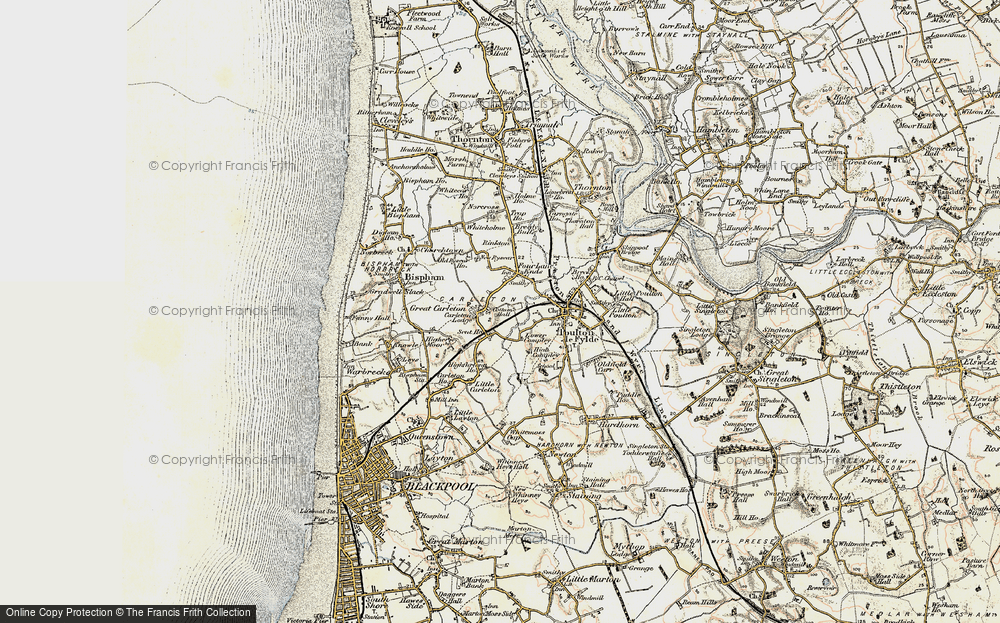 Old Map of Carleton, 1903-1904 in 1903-1904