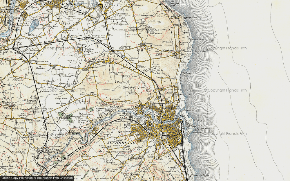 Old Map of Carley Hill, 1901-1904 in 1901-1904