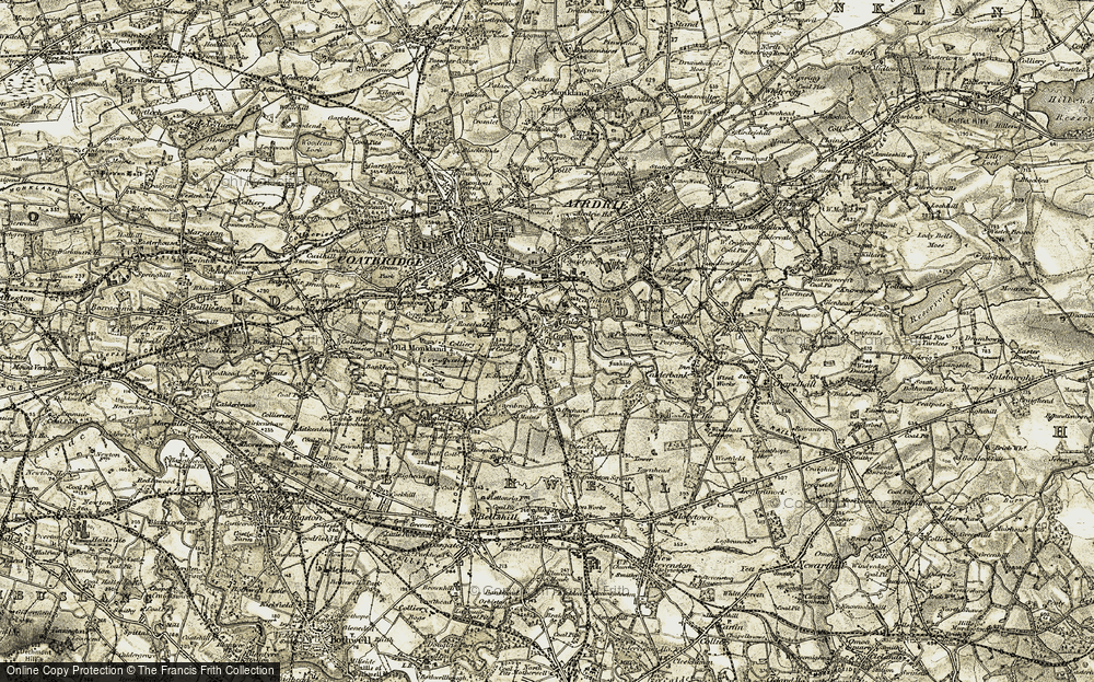 Old Map of Carnbroe, 1904-1905 in 1904-1905