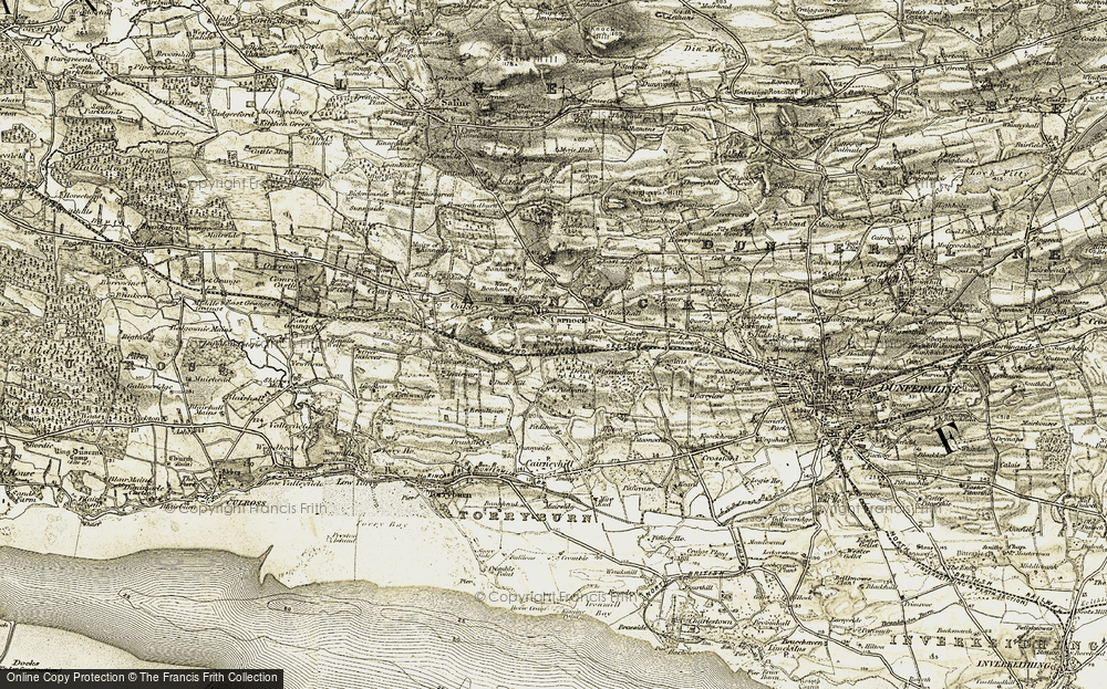 Old Map of Carnock, 1904-1906 in 1904-1906