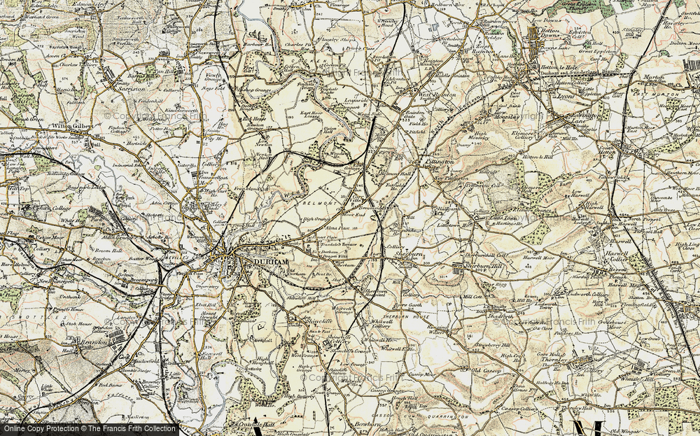 Old Map of Carrville, 1901-1904 in 1901-1904
