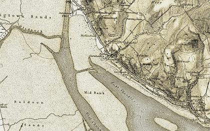 Old map of Bagbie in 1905