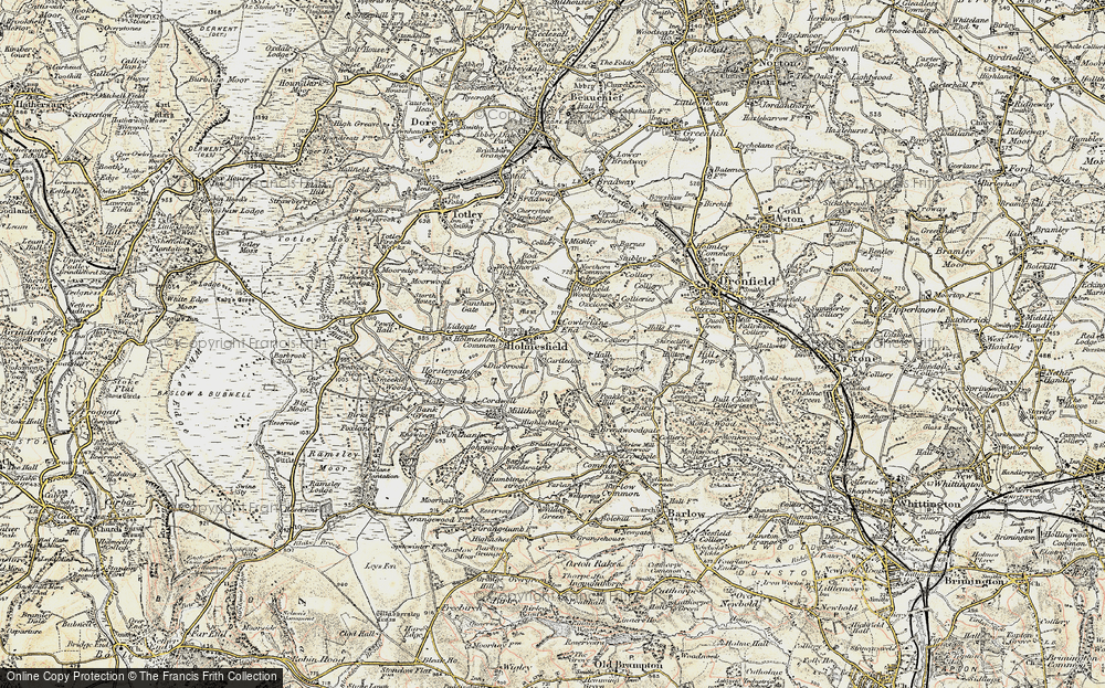 Old Map of Cartledge, 1902-1903 in 1902-1903