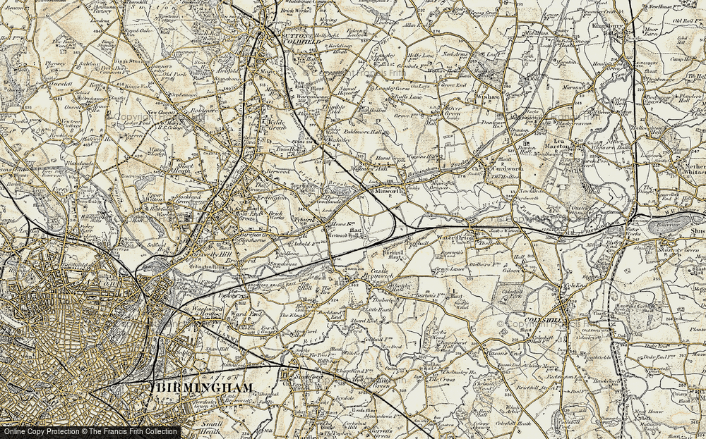 Old Map of Castle Vale, 1901-1902 in 1901-1902