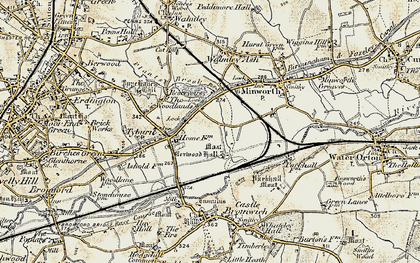 Old map of Castle Vale in 1901-1902