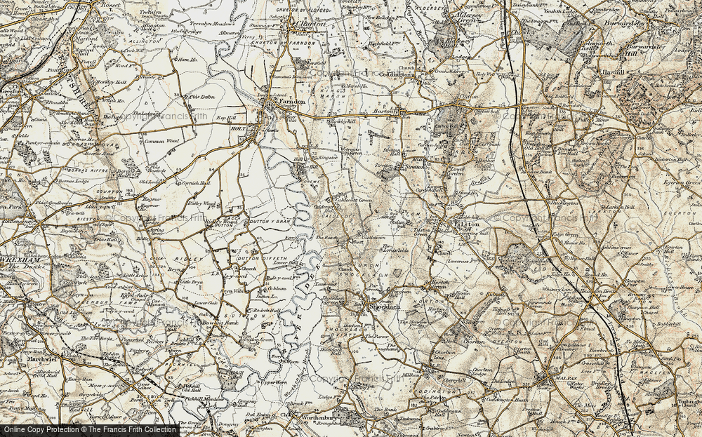 Old Map of Castletown, 1902 in 1902
