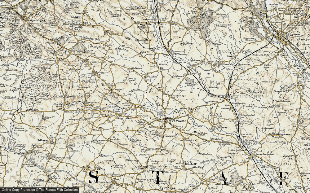 Cat's Hill Cross, 1902