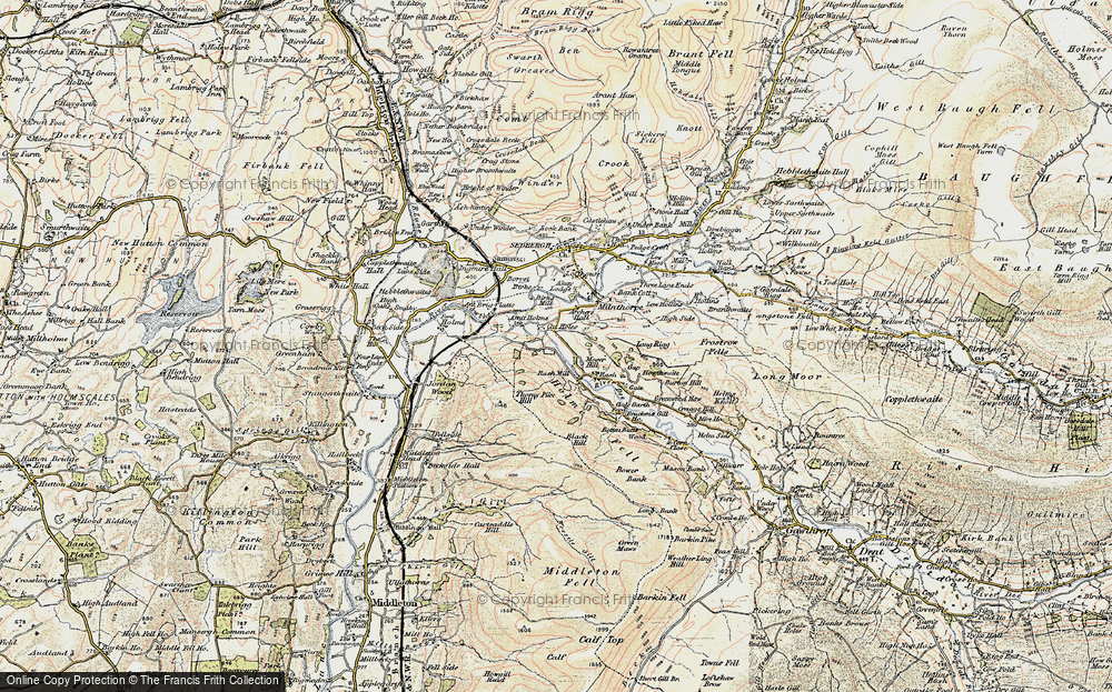 Old Map of Catholes, 1903-1904 in 1903-1904