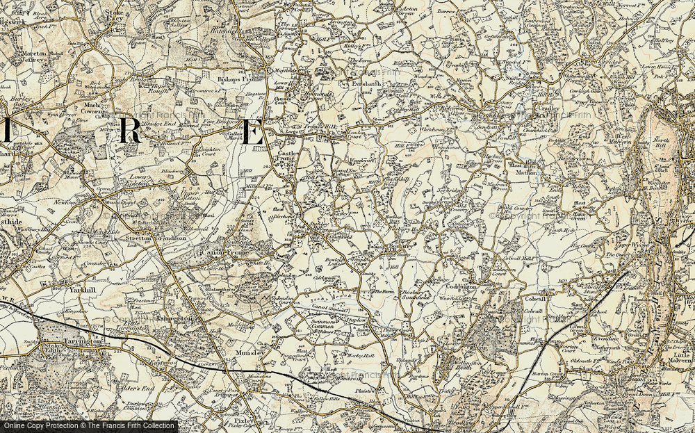 Old Map of Catley Southfield, 1899-1901 in 1899-1901
