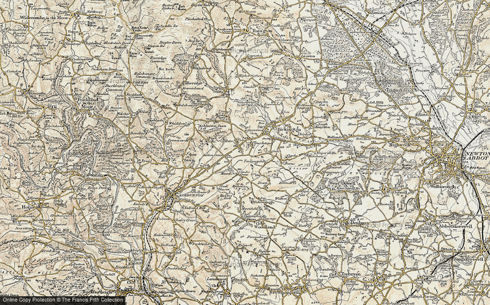 Old Map of Caton, 1899 in 1899