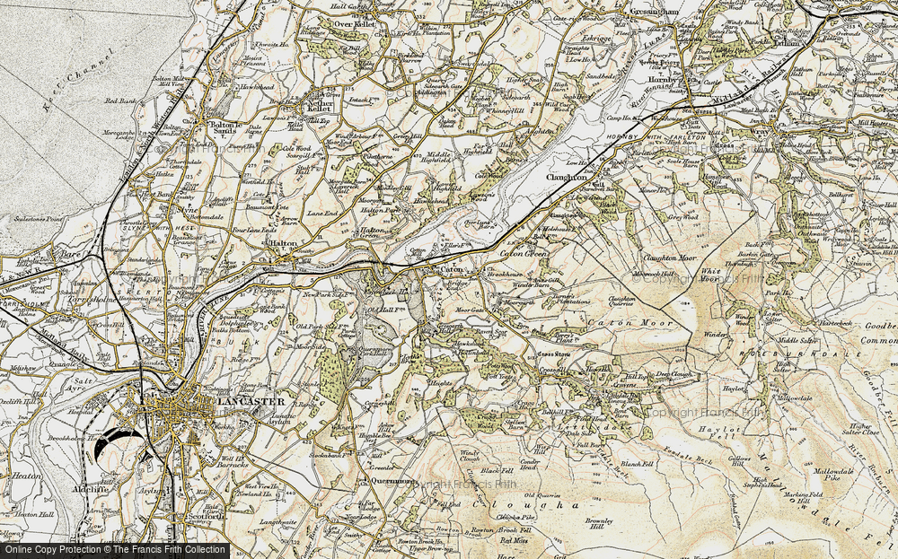 Old Map of Caton, 1903-1904 in 1903-1904