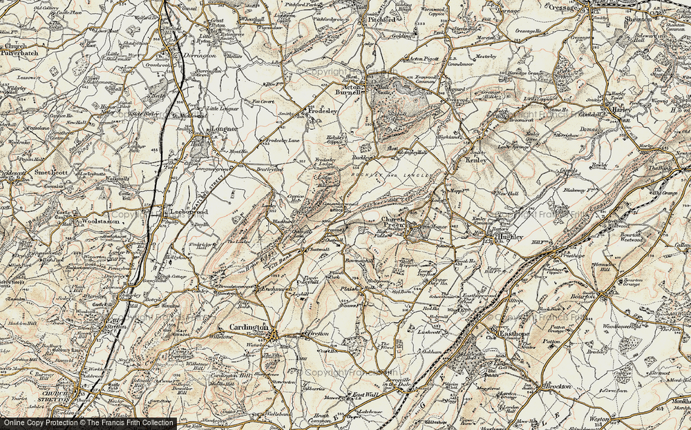 Old Map of Causewaywood, 1902 in 1902