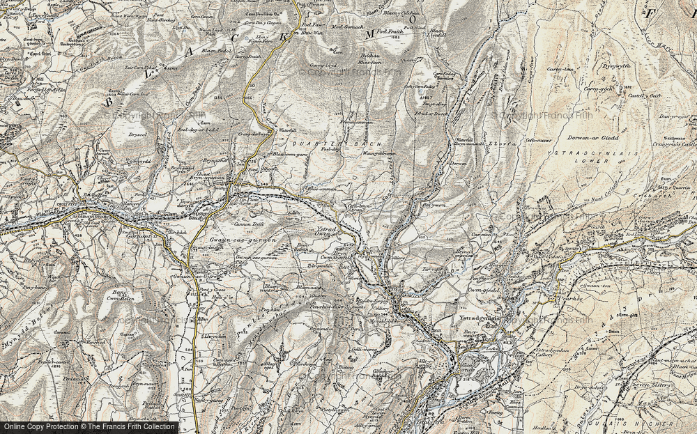 Cefn-bryn-brain, 1900-1901