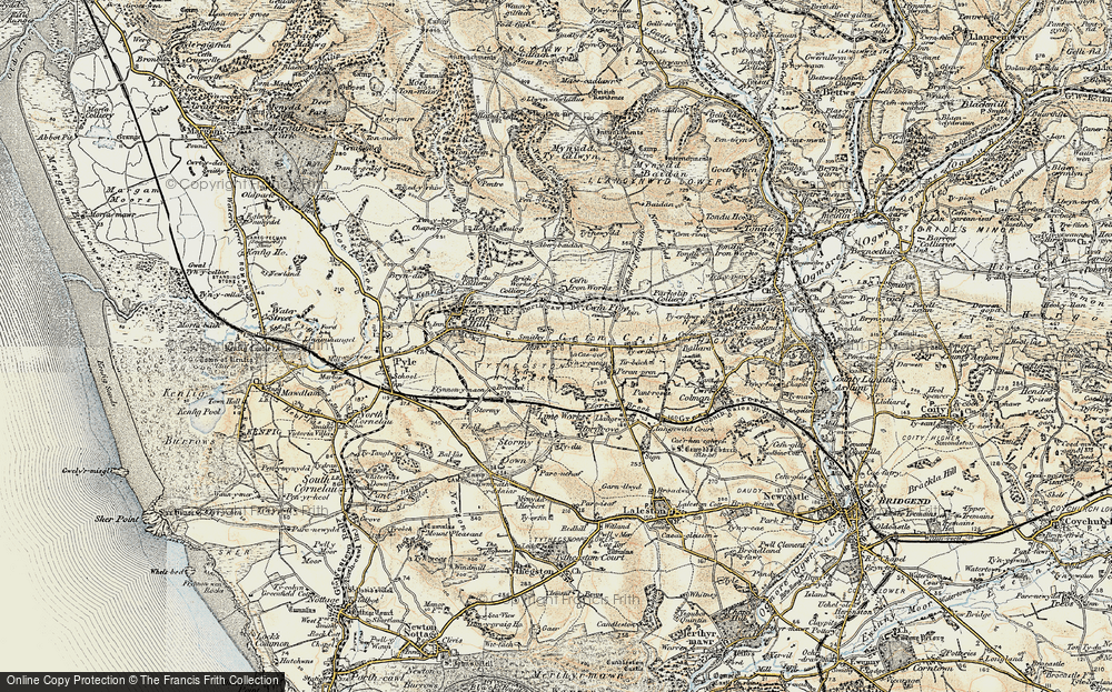 Cefn Cribwr, 1900-1901