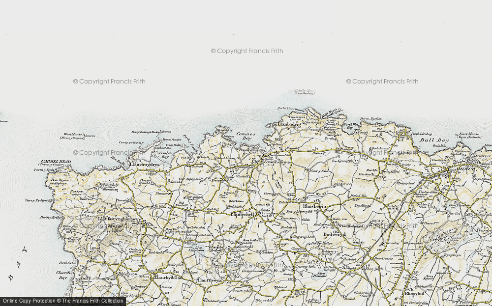 Old Map of Cemaes, 1903-1910 in 1903-1910