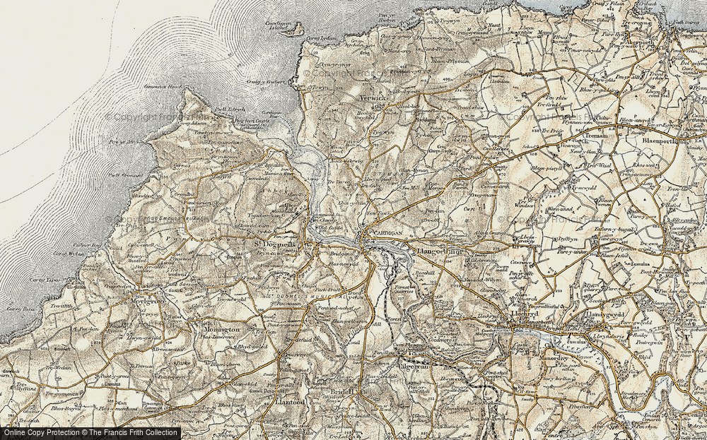 Ceredigion Coast Path, 1901