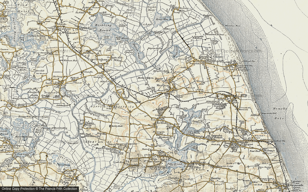 Old Map of Cess, 1901-1902 in 1901-1902