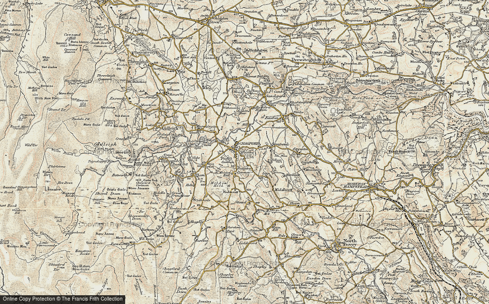 Chagford, 1899-1900