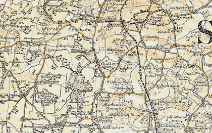 Old map of Ades in 1898