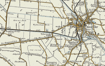 Old map of Boston Aerodrome in 1902