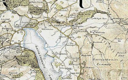 Old map of Chapel in 1901-1904