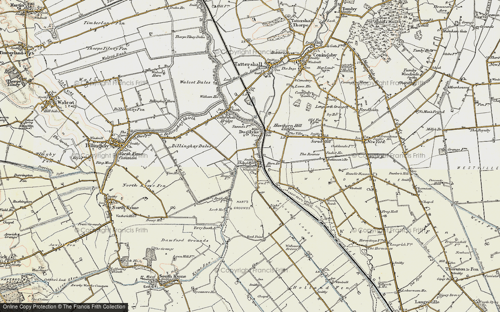 Old Map of Chapel Hill, 1902-1903 in 1902-1903