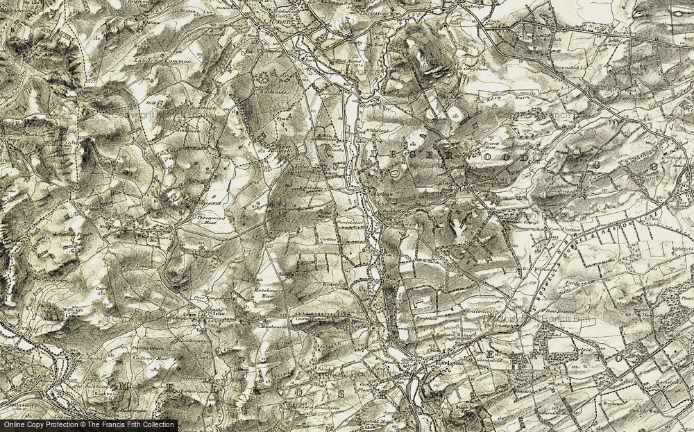 Old Map of Chapel Mains, 1901-1904 in 1901-1904