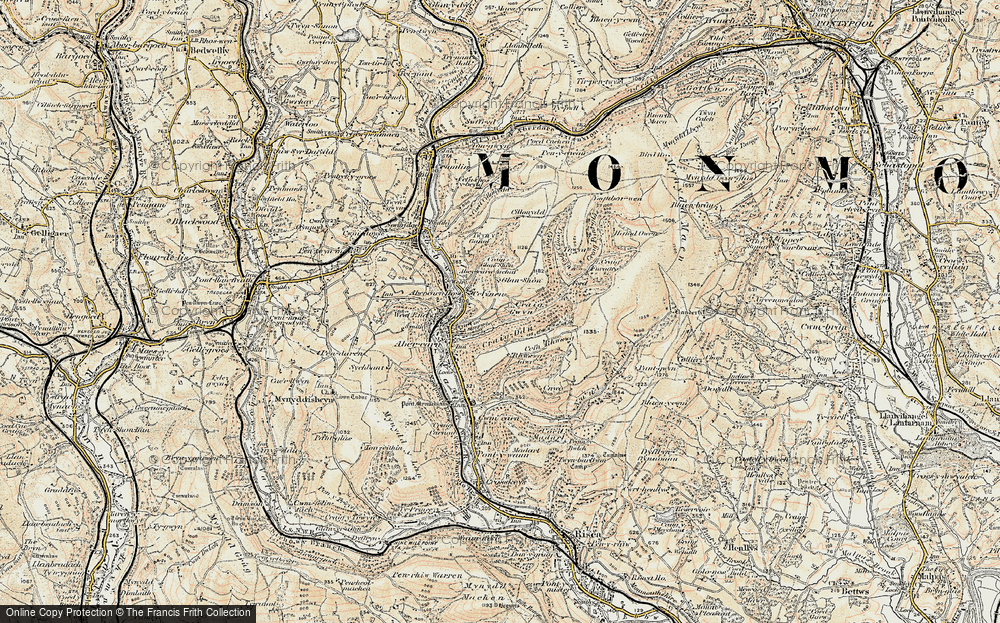 Old Map of Chapel of Ease, 1899-1900 in 1899-1900