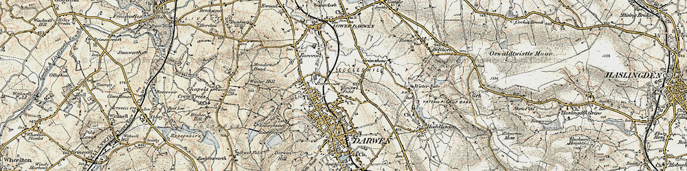 Old map of Chapels in 1903
